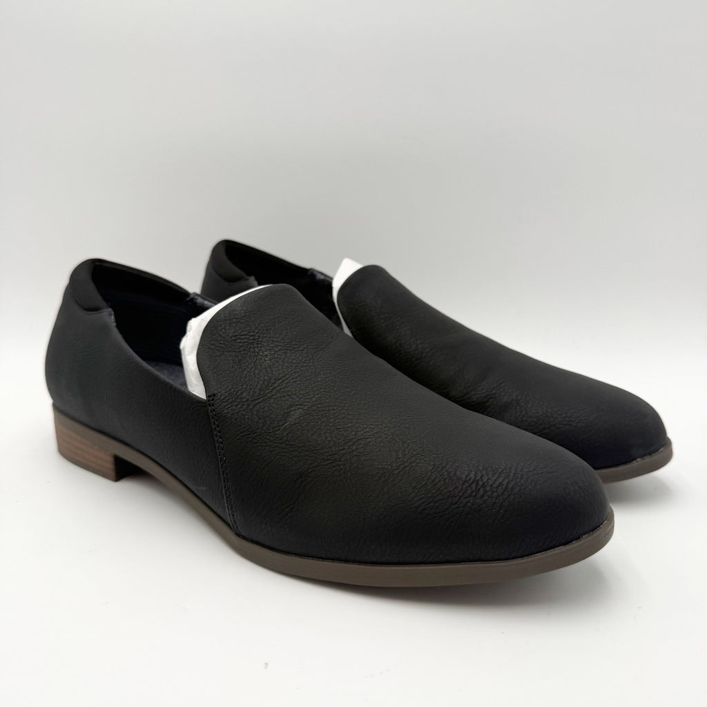 Dr. Scholls Womens Rate Loafers Size 11 Wide EU 42 Black Slip On NIB