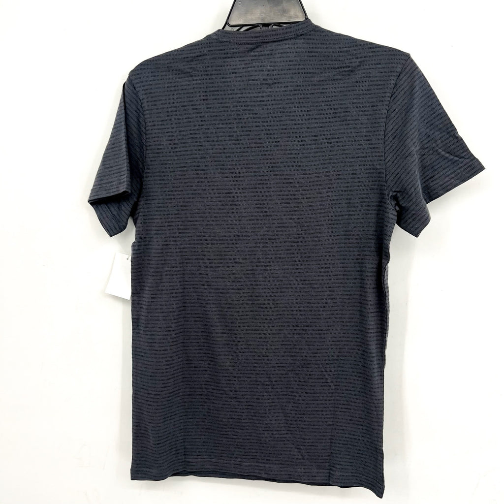 ABOUND Men's Faded Stripe Short Sleeve Pocket T-Shirt XXS Grey Crewneck NWT