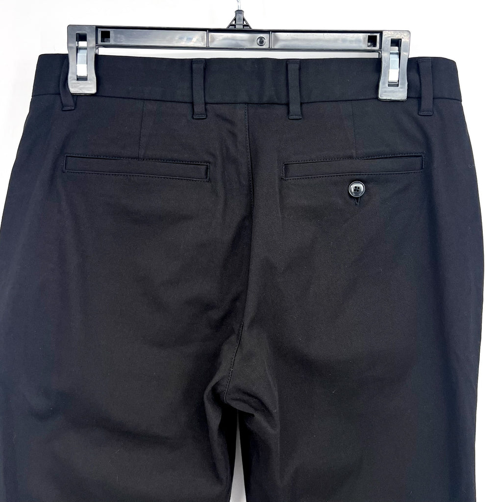 EVERLANE Men's Uniform Performance Chino Pants 29X30 Black Slim Fit NWT