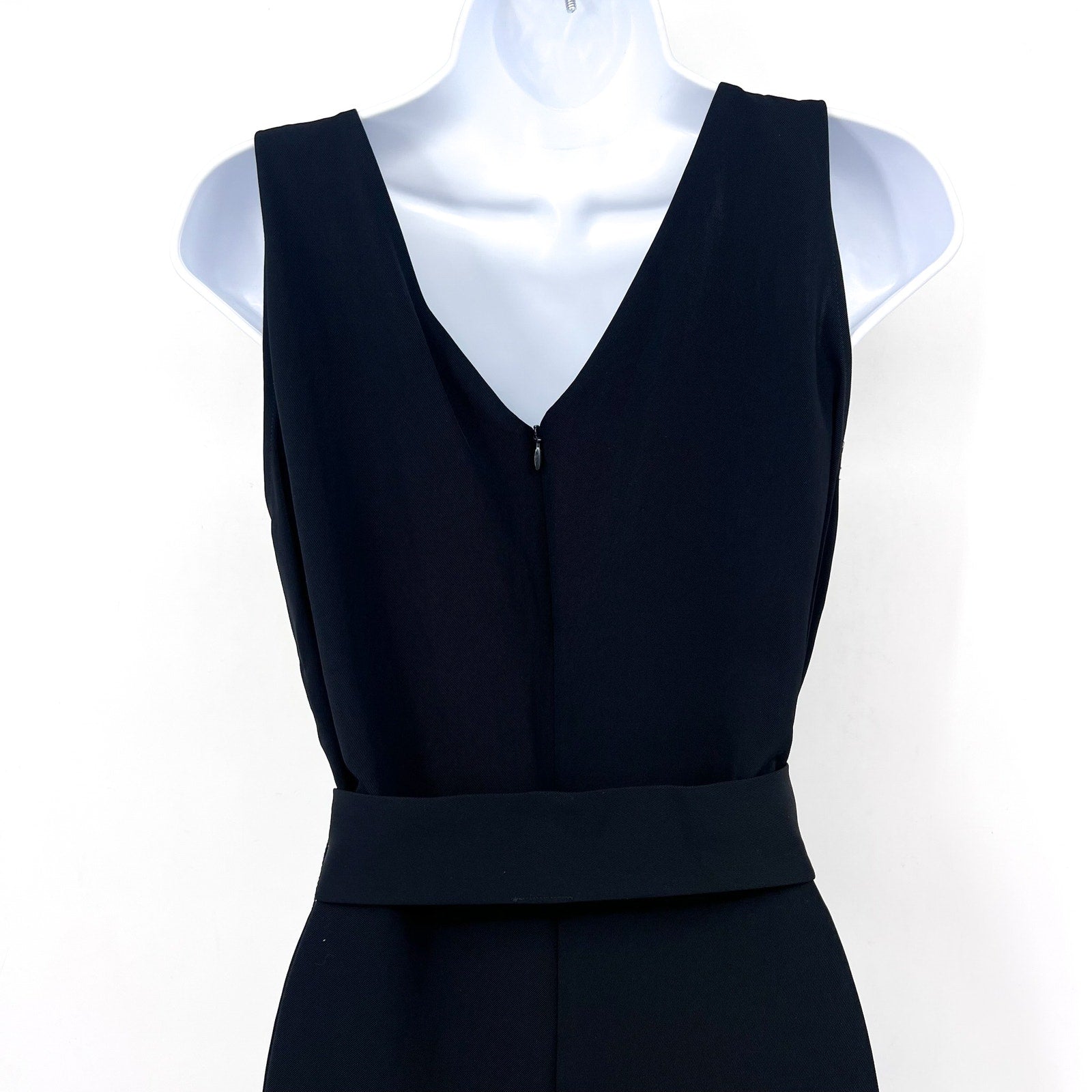 EVERLANE Women's The Ultimate Jumpsuit Size 6 Black Belted Wide Leg NWT