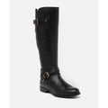 Naturalizer Womens June Knee High Riding Boots Size 7.5 Black Leather NWOB