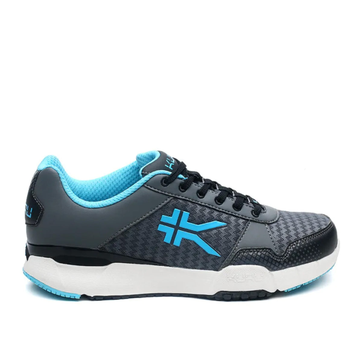 Kuru Womens Quantum Walking Sneakers Size 11.5 WIDE White Blue Athletic NWOB