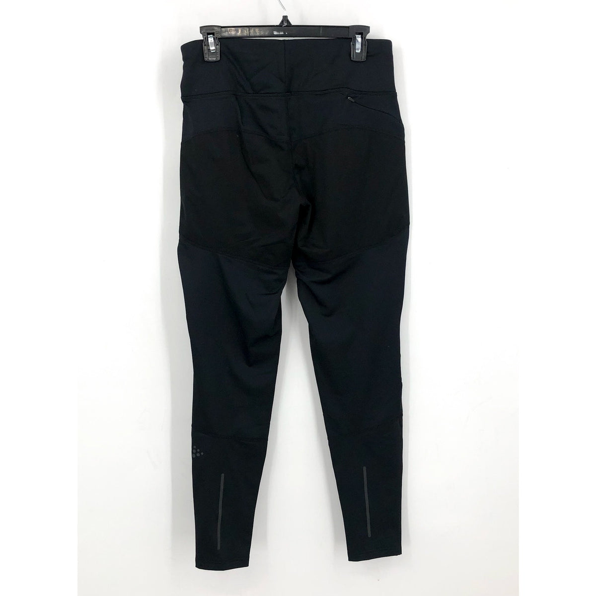 CRAFT Women's ADV Essence Wind Leggings Large Black Reflective Windproof NWT