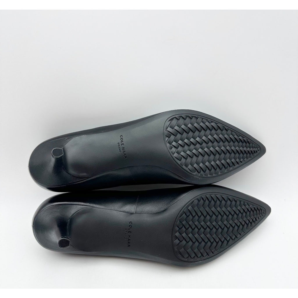 Cole Haan Womens Go-to Park Pumps Size 8.5 EU 39 Black Leather 65 mm Heels NIB