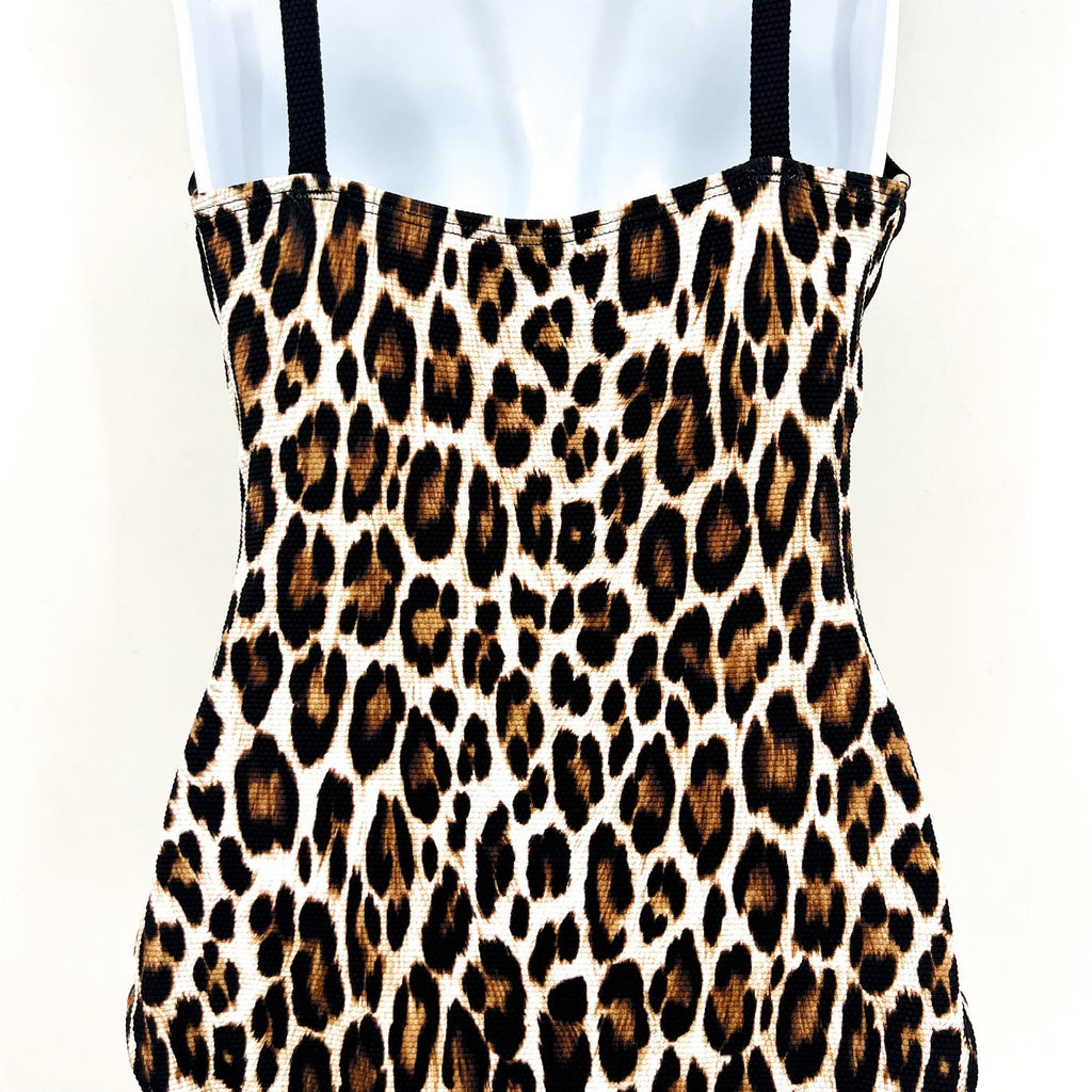 TOMMY BAHAMA Island Cays Leopard One-Piece Swimsuit Size 10 Black Tan NWT