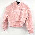 BARDOT JUNIOR Girl's Love Fluffy Sweatshirt 2T Blush Pink Hoodie NWT