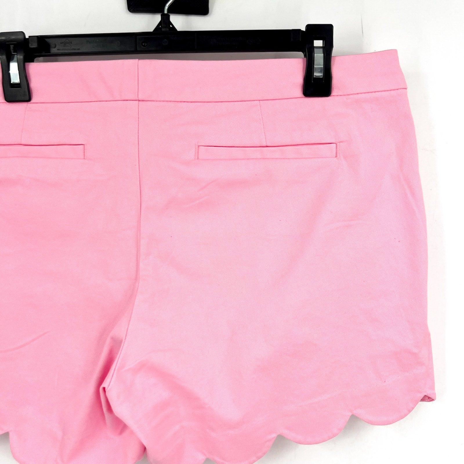 LILLY PULITZER 5" Buttercup Scallop Hem Shorts Size 10 Conch Shell Pink NWT