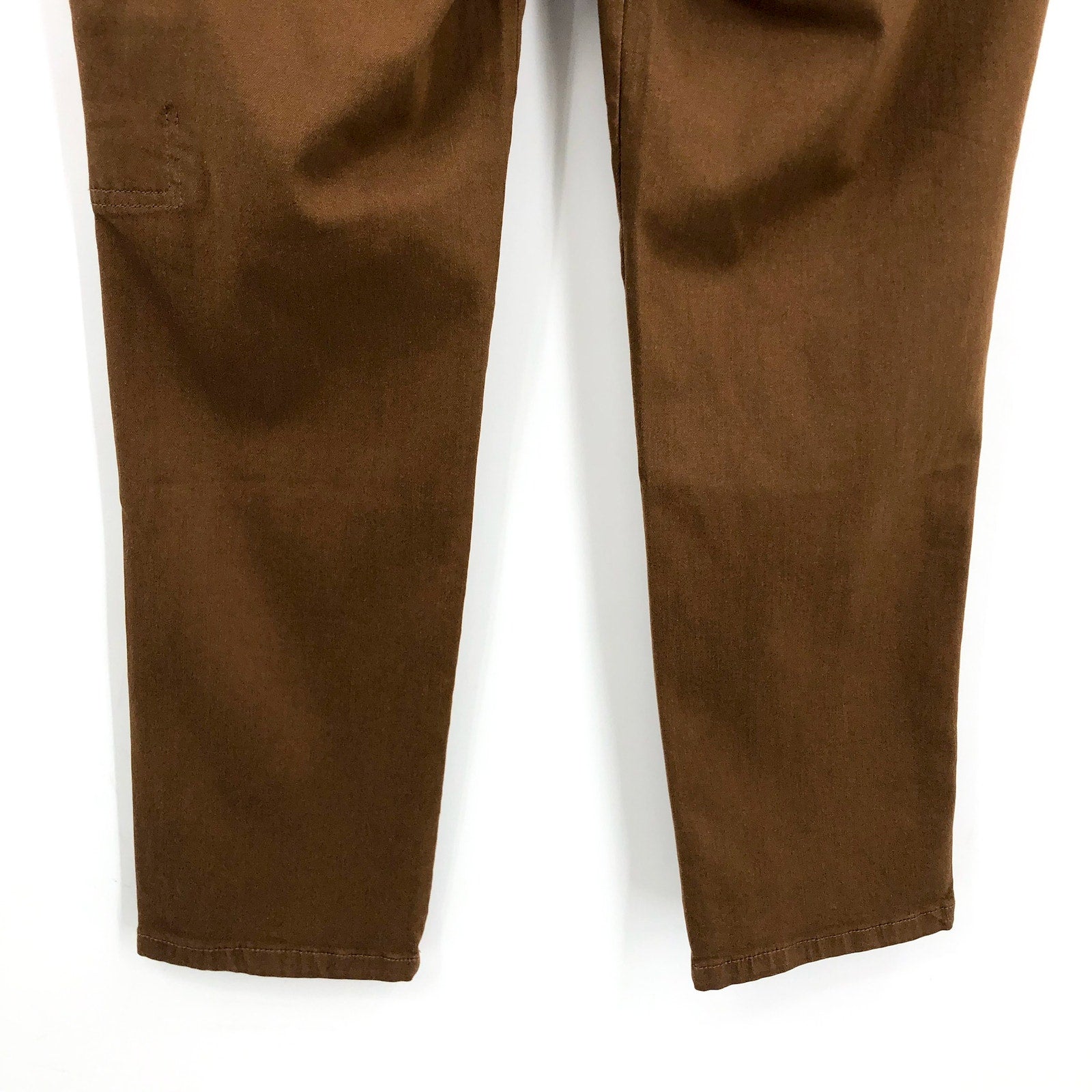 KUT FROM THE KLOTH Cargo Pants Size 12 Brown Autumn Ankle Straight Leg  NWT
