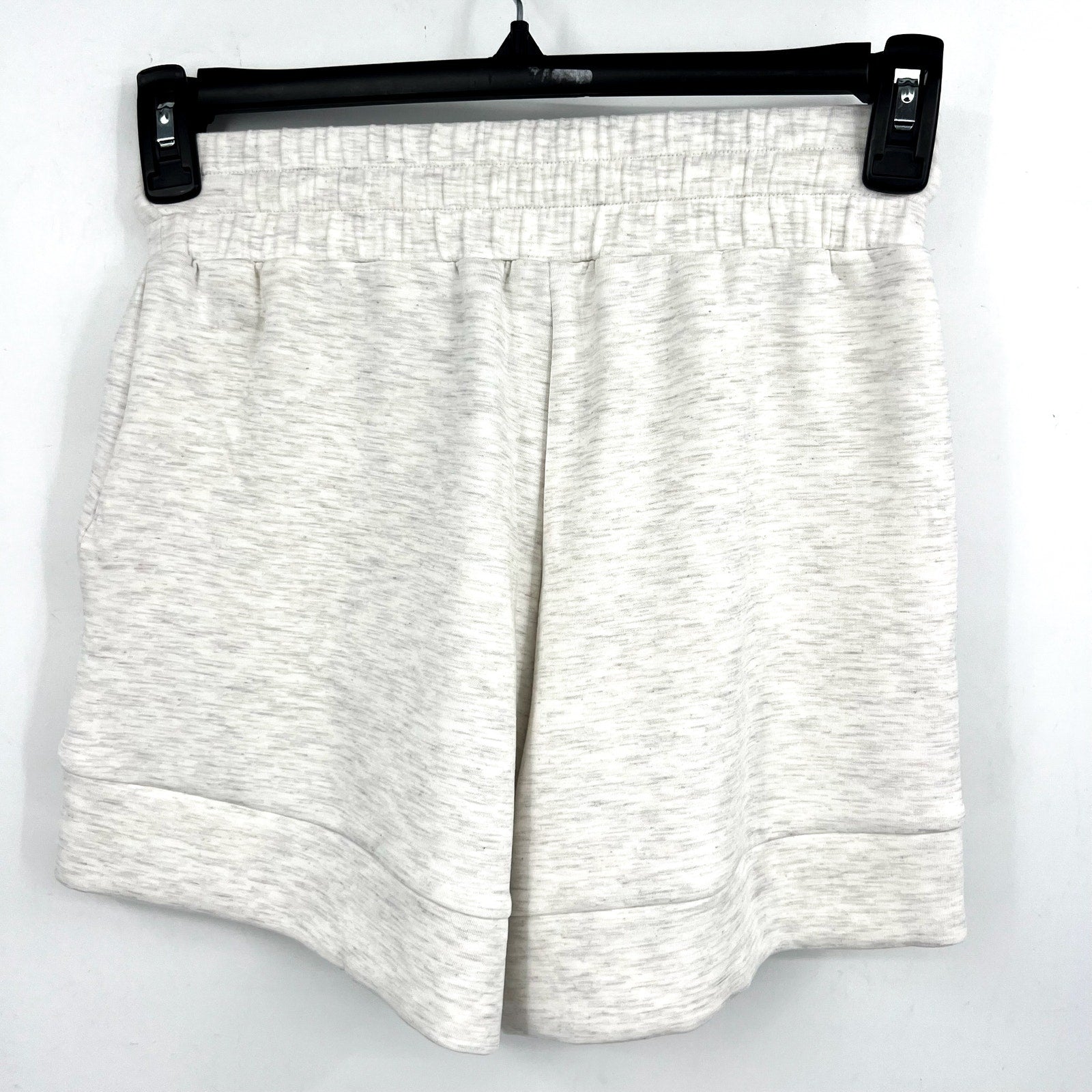 VARLEY Women's Atrium High Rise Shorts XS Ivory Marl 4.5" Inseam DoubleSoft NWT