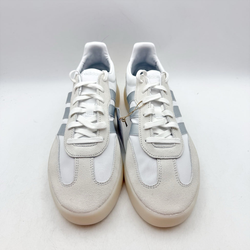 Adidas Womens Barreda Decode Casual Sneakers SIZE 11 White Silver Suede NIB