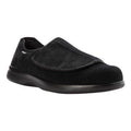 Propet Mens Coleman Slippers Size 9.5 M EU 42.5 Black Suede NIB