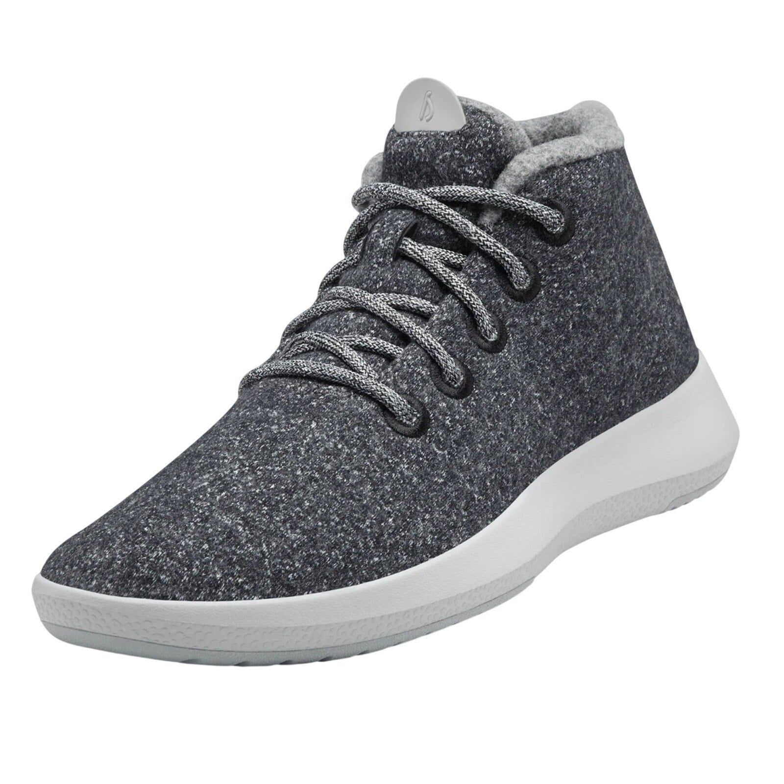 AllBirds Womens Runner-up Mizzle High Top Sneakers US 7 EU 37 Grey Wool NIB