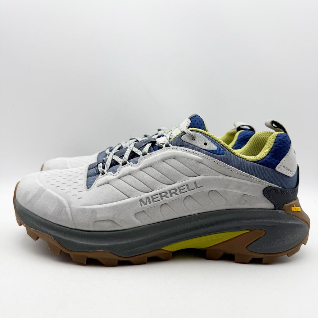 Merrell Mens Moab Speed 2 Hiking Shoes US 9.5 M Grey Athletic Waterproof NWOB