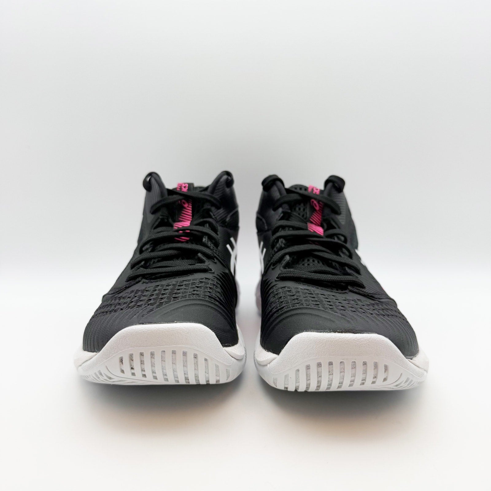 ASICS Womens Netburner Ballistic Ff Mt 3 Volleyball Shoes US 7 Black Pink NWOB