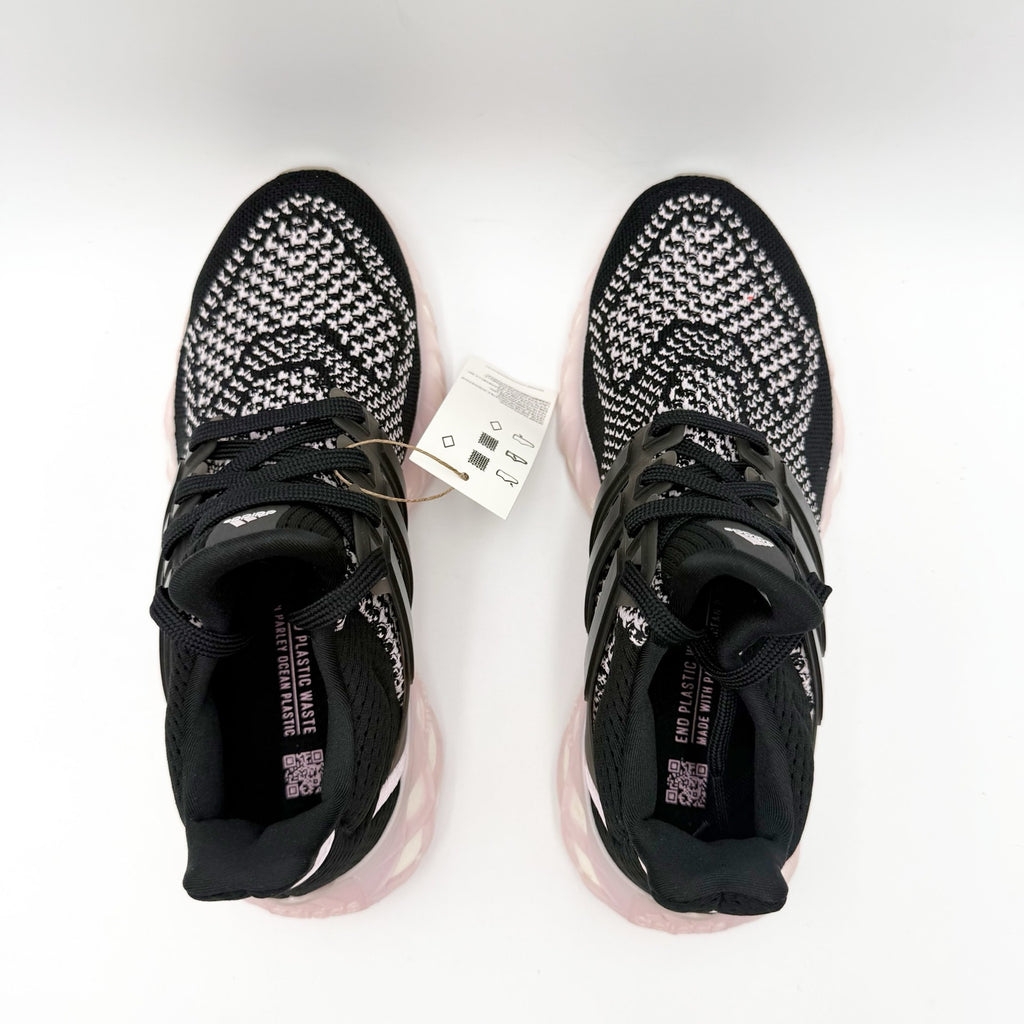 Adidas Kids Ultraboost DNA Web Athletic Shoes Size 5 Black Pink NWT