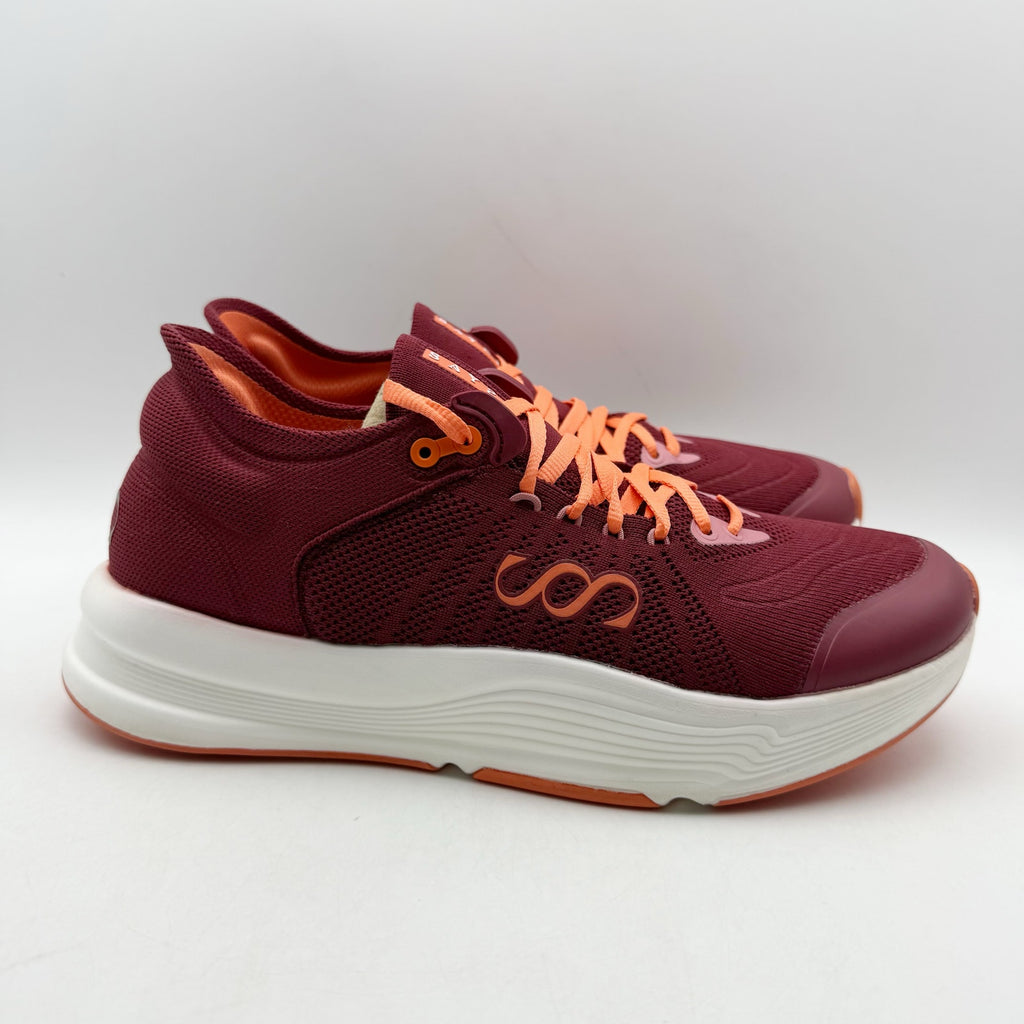 Saysh Womens The Felix Runner Athletic Shoes Size 9.5 Red Orange NIB