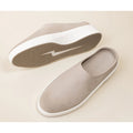 Wolf & Shepherd Cruise Mule Slip On Shoe MENS 10 WOMENS 11.5 Gray Leather NIB