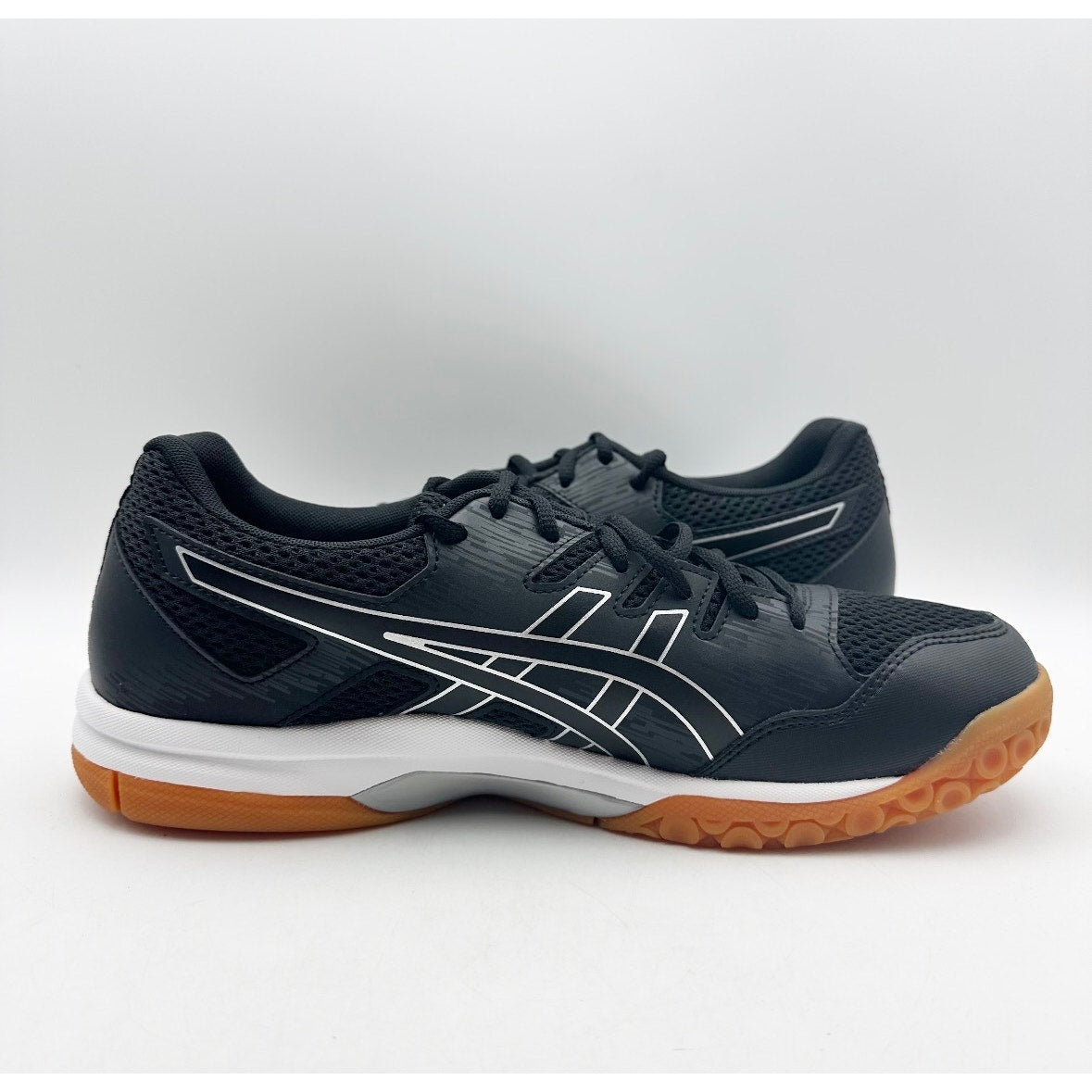 ASICS Women's GEL-FURTHERUP Court Shoes Size 11 Black Volleyball Athletic NWOB