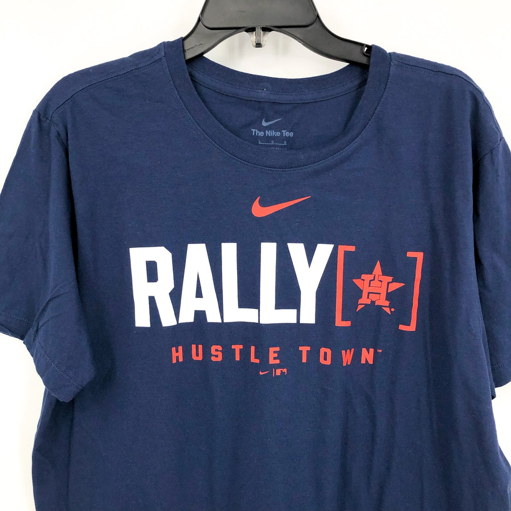 Nike Mens Houston Astros Rally Home Graphic T-shirt XXL Navy Chattanooga NWT