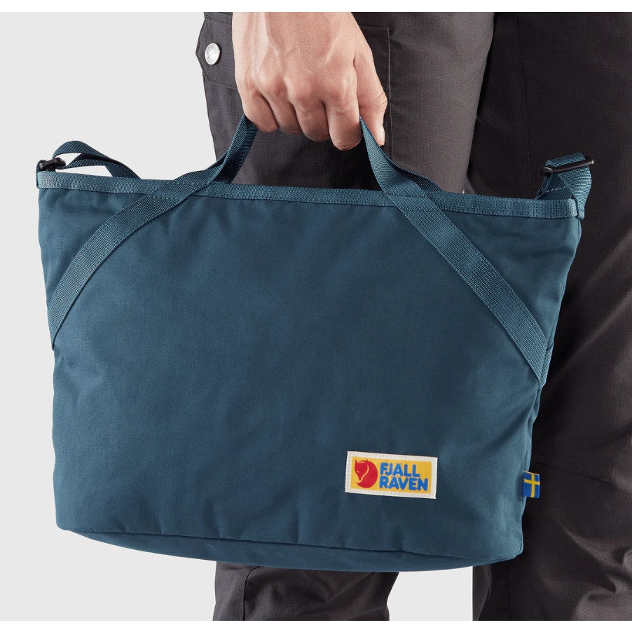 FJALLRAVEN Vardag Crossbody Bag Blue Storm Durable G-1000 HeavyDuty Eco NWT