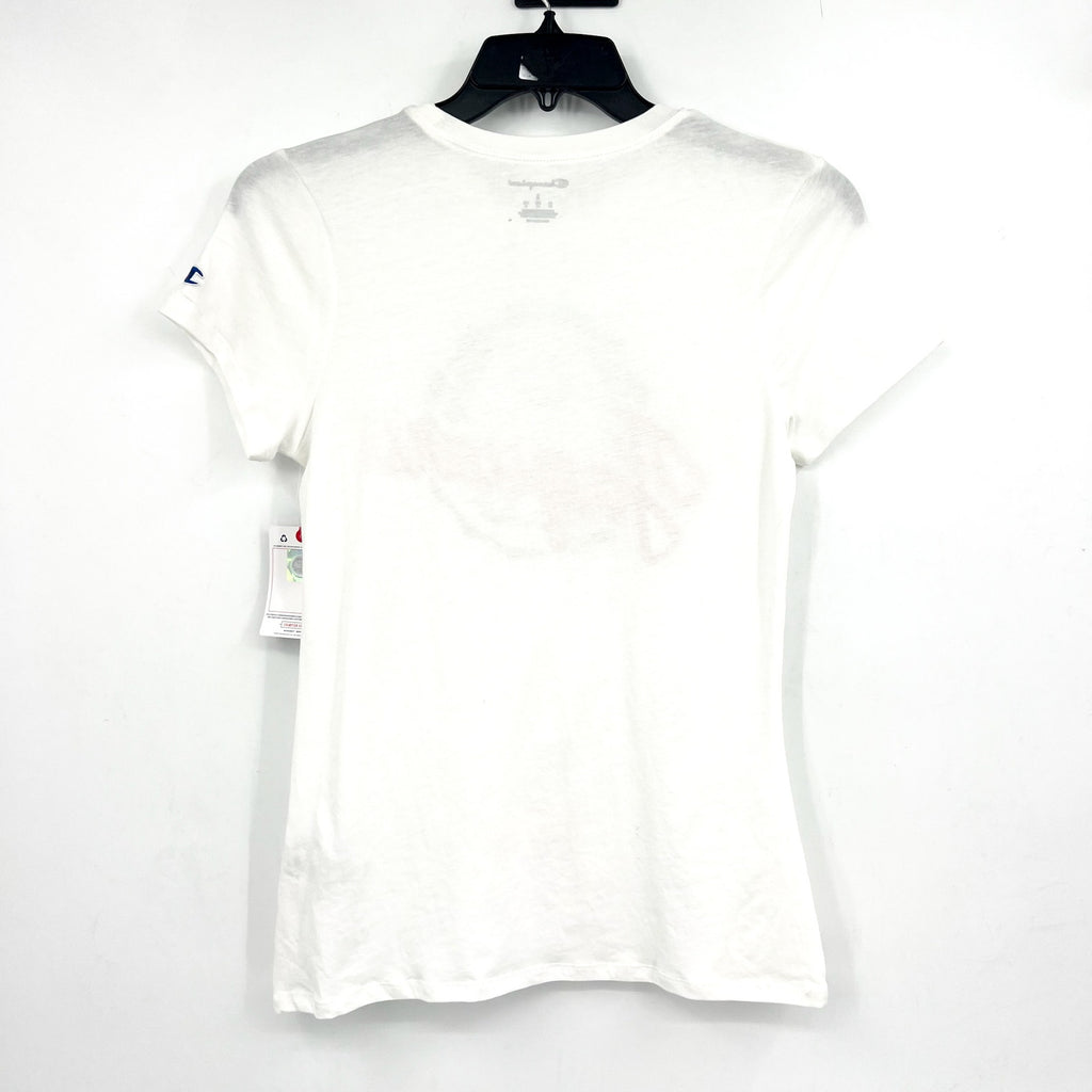 CHAMPION Women's S. Alabama Jaquars Crest T-shirt Small White Short Sleeve NWT