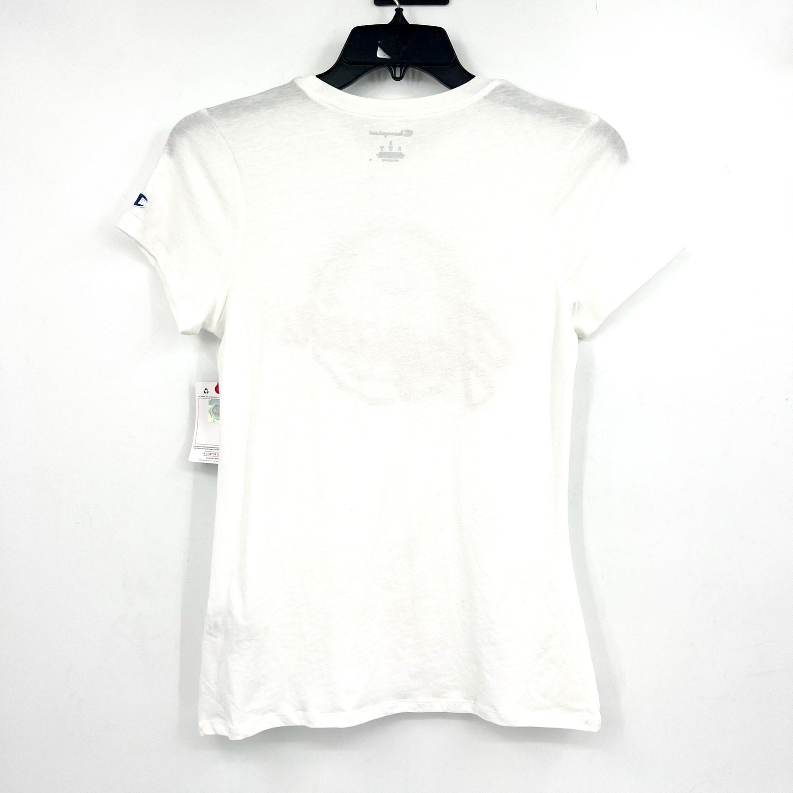 CHAMPION Women's S. Alabama Jaquars Crest T-shirt Small White Short Sleeve NWT