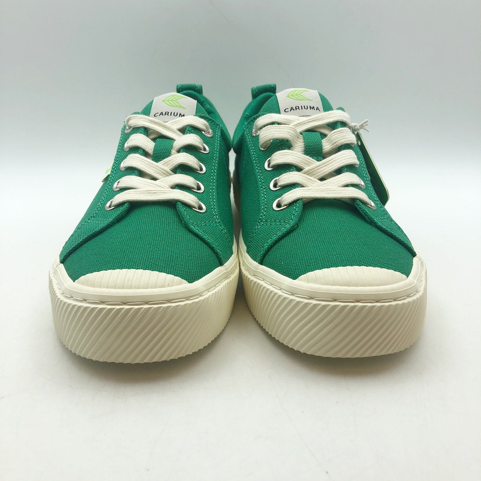 Cariuma OCA Low Canvas Sneaker Men's 8 Women's 9.5 Green Organic Cotton NIB