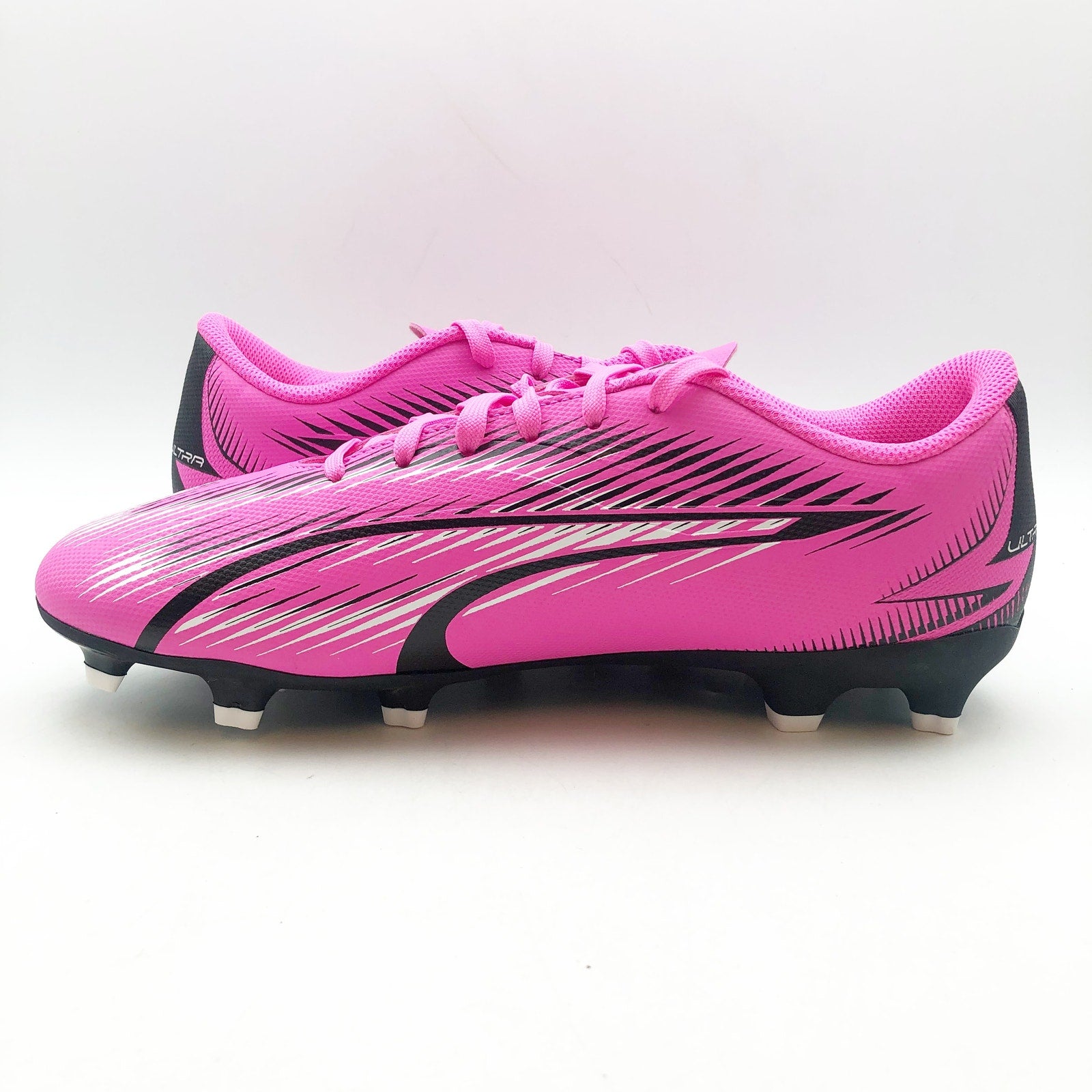 Puma Youth Ultra Play FG/AG Soccer Cleats Size 6.5 Pink Black NWOB