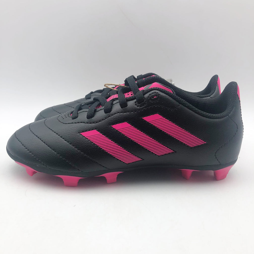 Adidas Big Kids Goletto VIII Firm Ground Soccer Cleats Size 1 Black Pink NIB