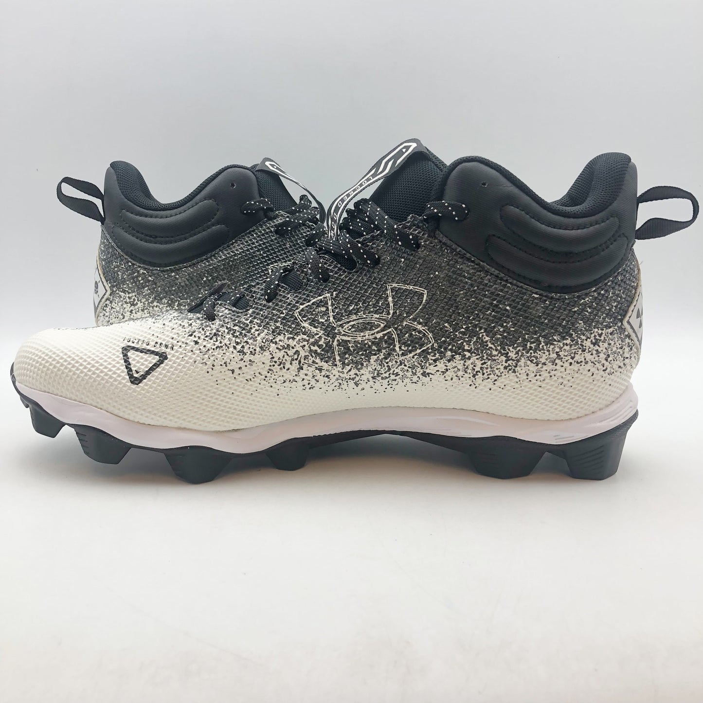 Under Armour Men's Spotlight Franchise RM 2.0 Wide Football Cleats 11 Black NWOB