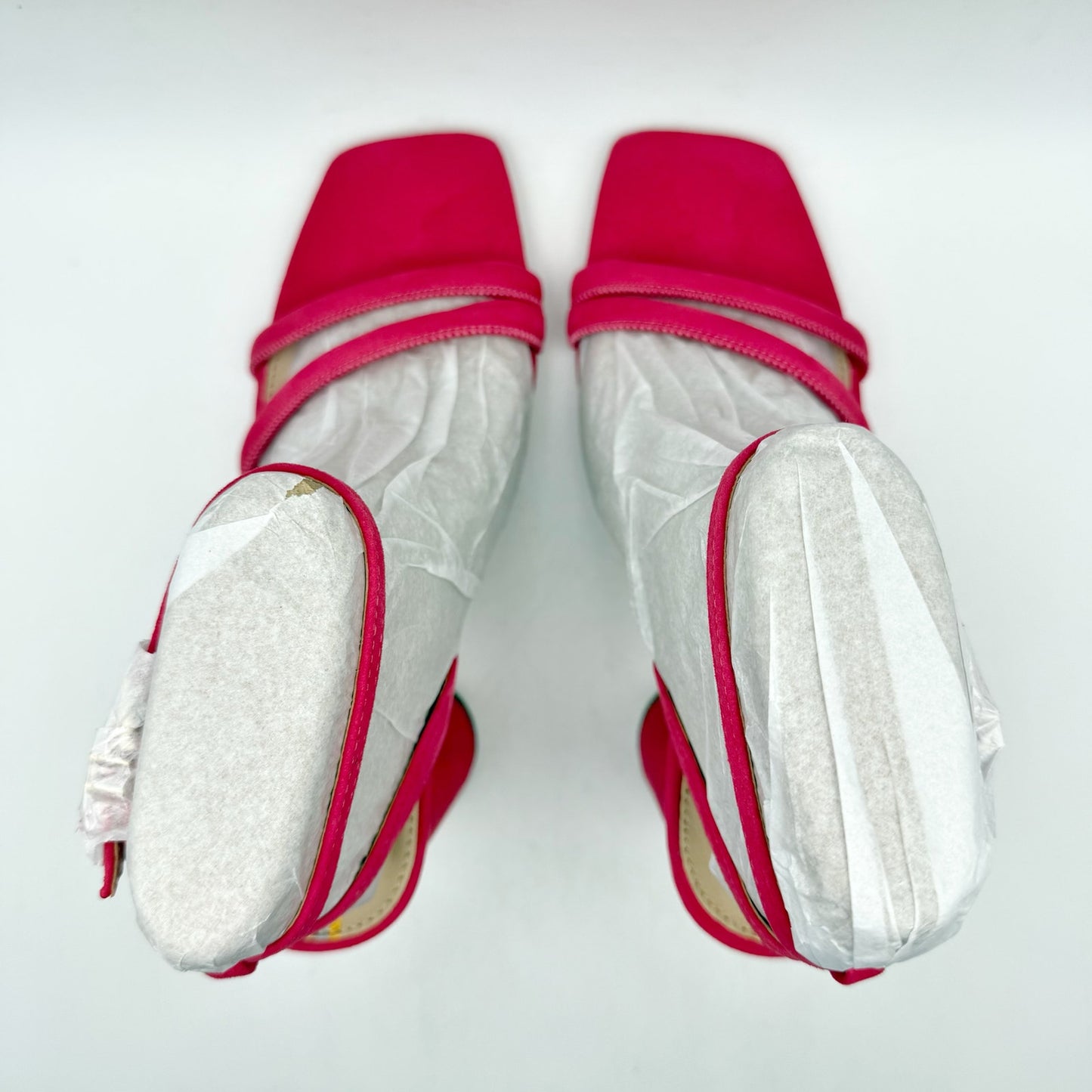 Sam Edelman Womens Kia Heeled Sandal US 6.5 EU 36.5 Pink Suede NIB