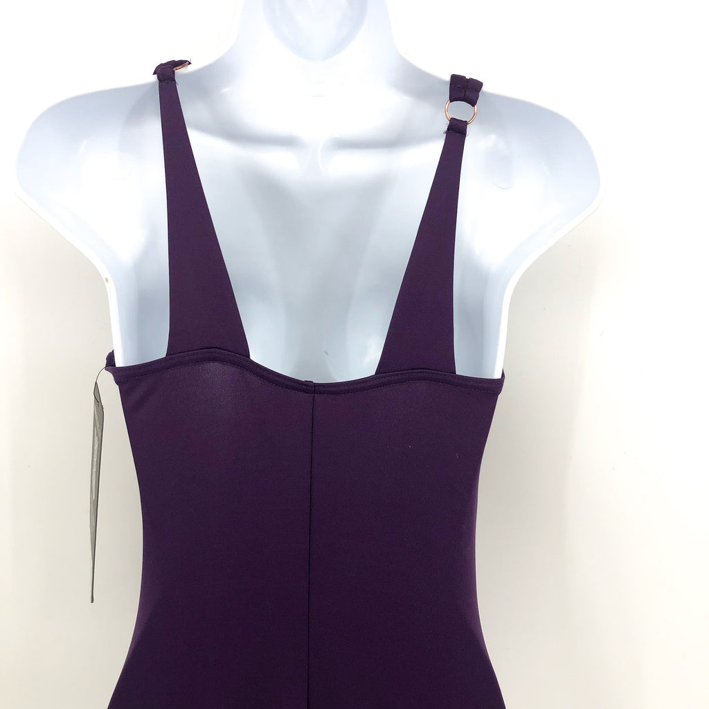 MIRACLESUIT Azura One Piece Swimsuit Size 6 Purple Sangria Illusionists NWT