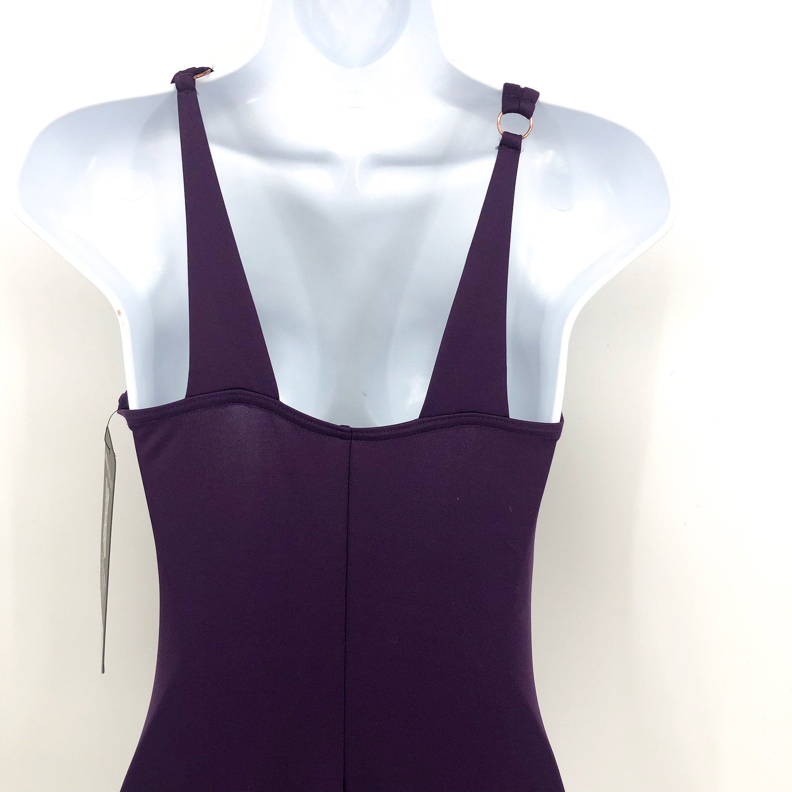 MIRACLESUIT Azura One Piece Swimsuit Size 6 Purple Sangria Illusionists NWT