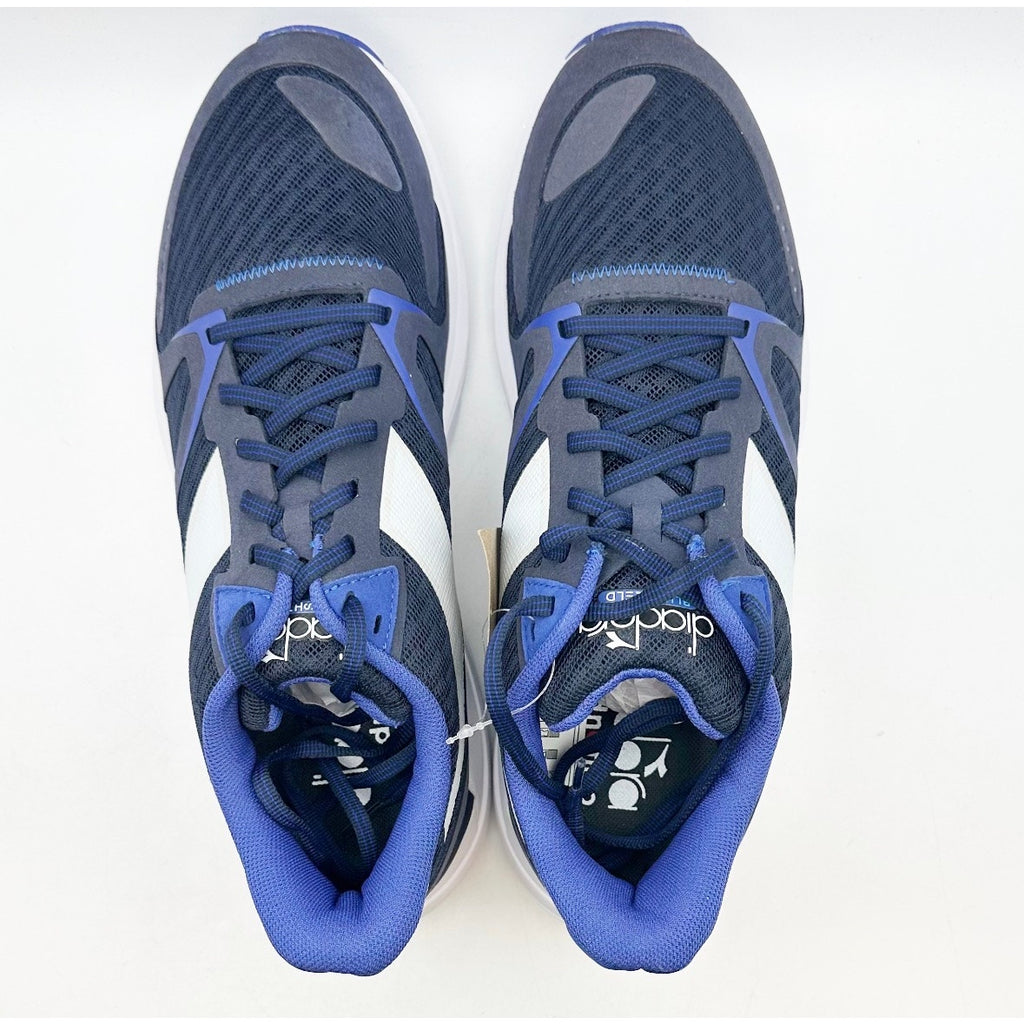 Diadora Men's Mythos Vortice 8 Sneaker Size 10 EU 43 Blue White NWOB