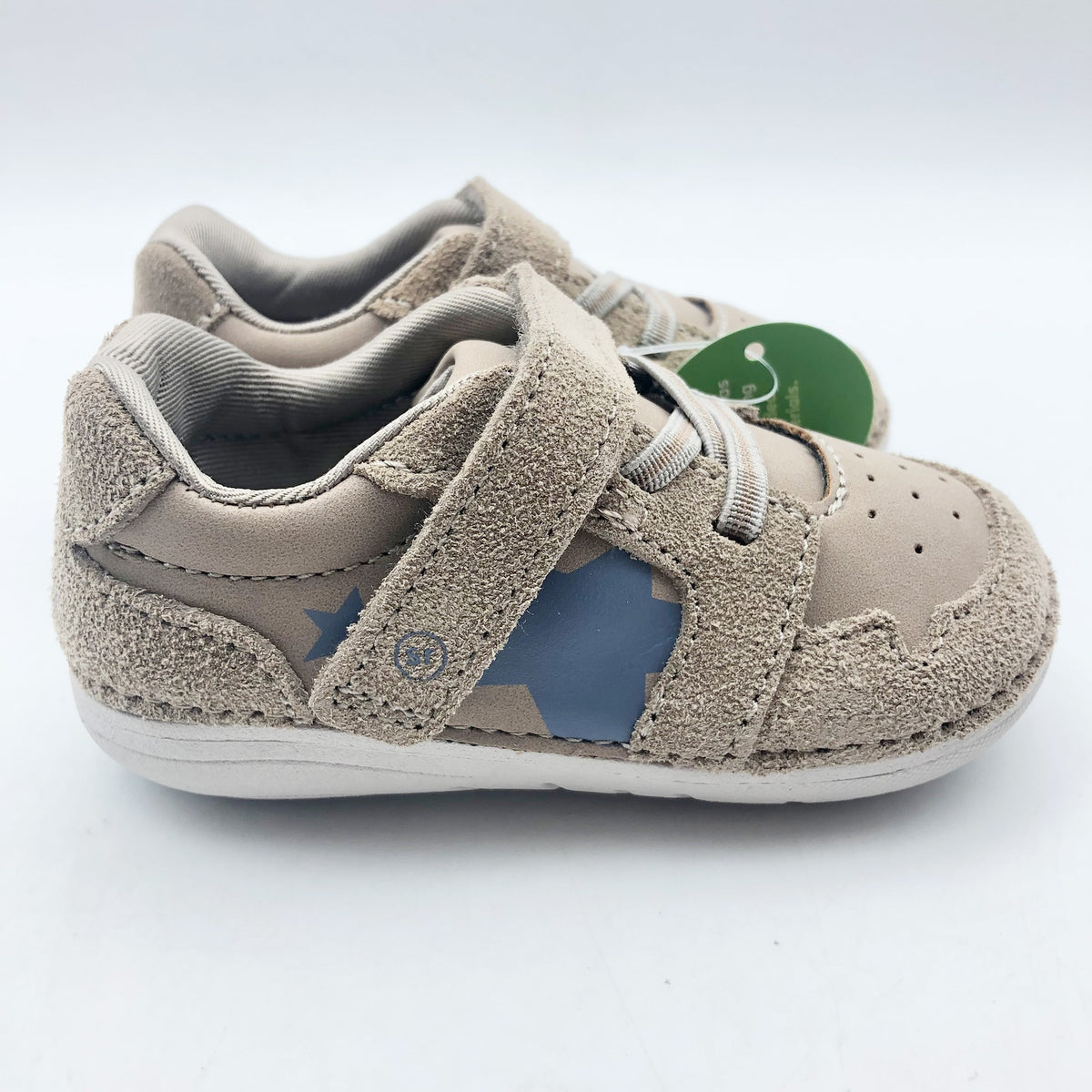 Stride Rite Baby Toddler Boys SM Waverly Shoes Walnut Size 3 WIDE Brown NIB