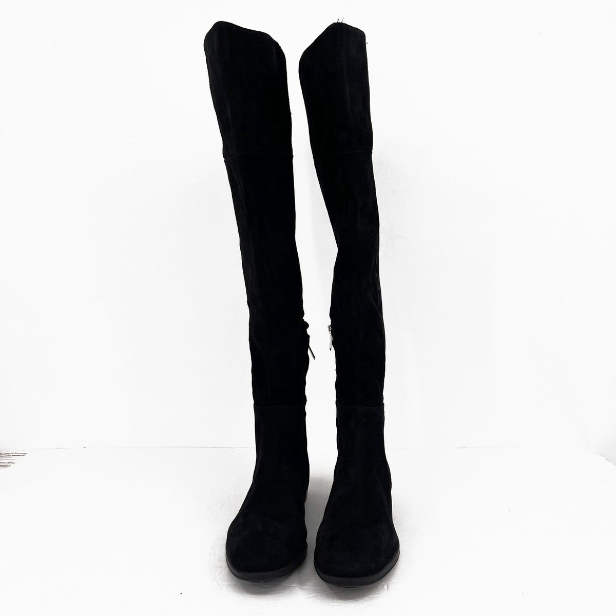 Sam Edelman Womens Pam Over the Knee Boots Size 7.5 EU 37.5 Black Suede NWOB