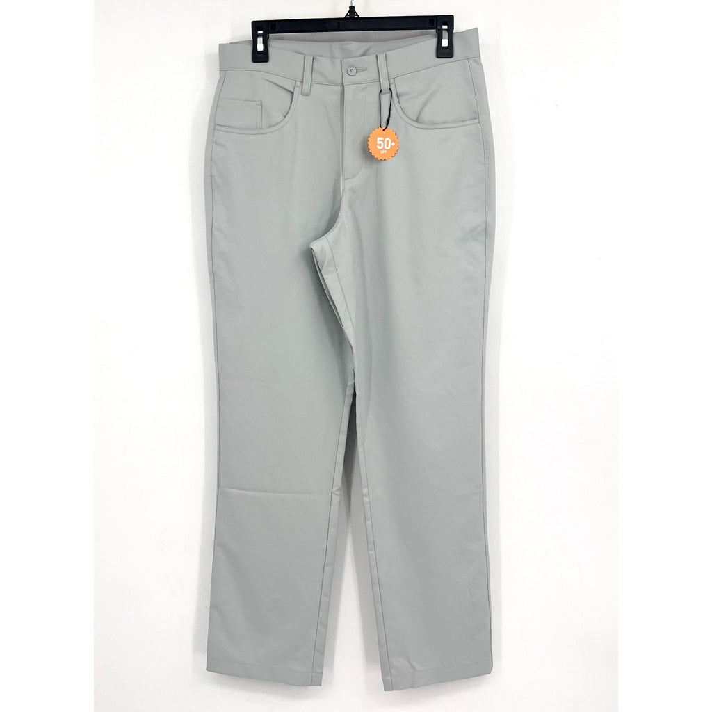 PUMA Boy's 5 Pocket Golf Pants Youth XL Light Grey NWT