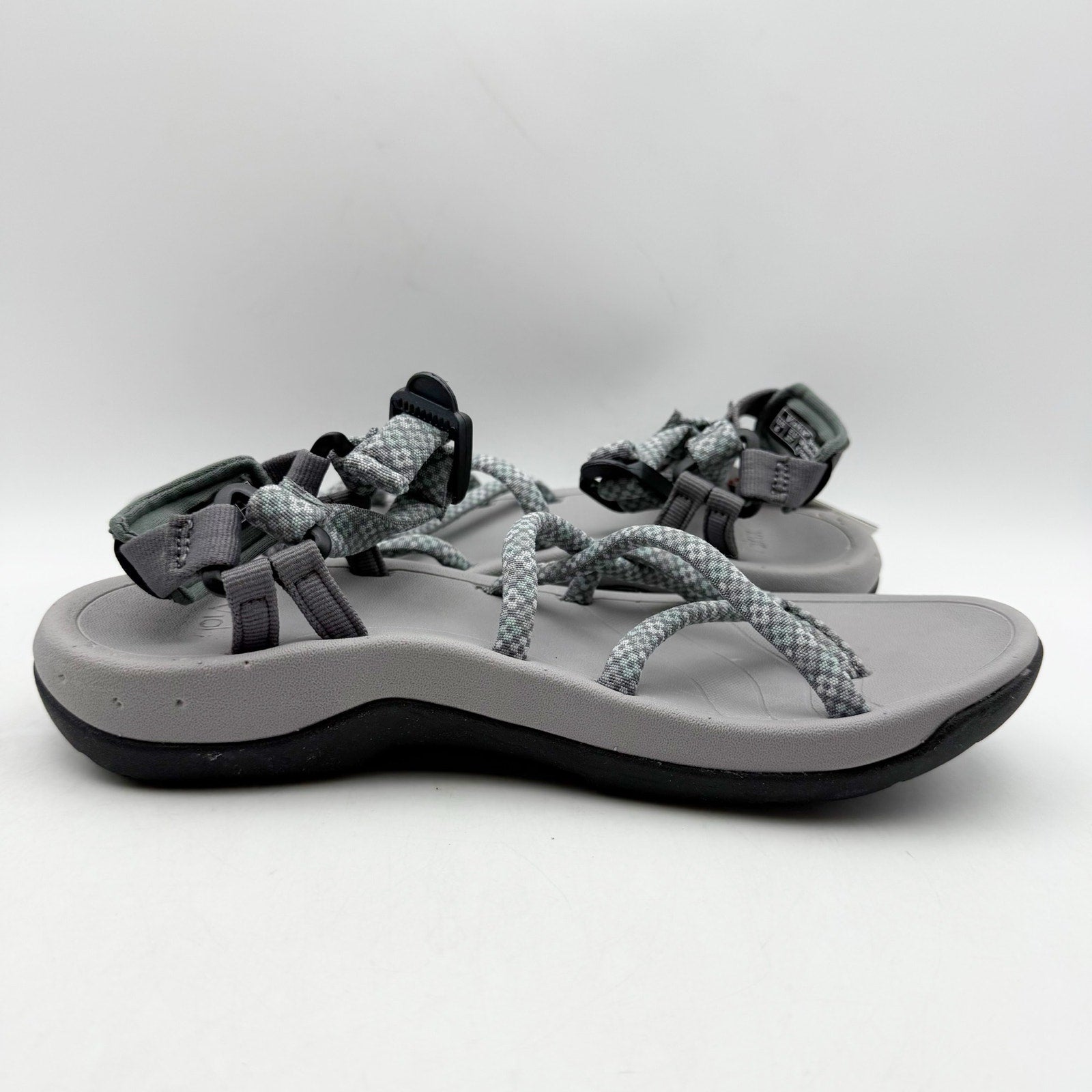 Viakix Womens Samara Hiking Sandals US 6 EU 37 Grey Black NIB
