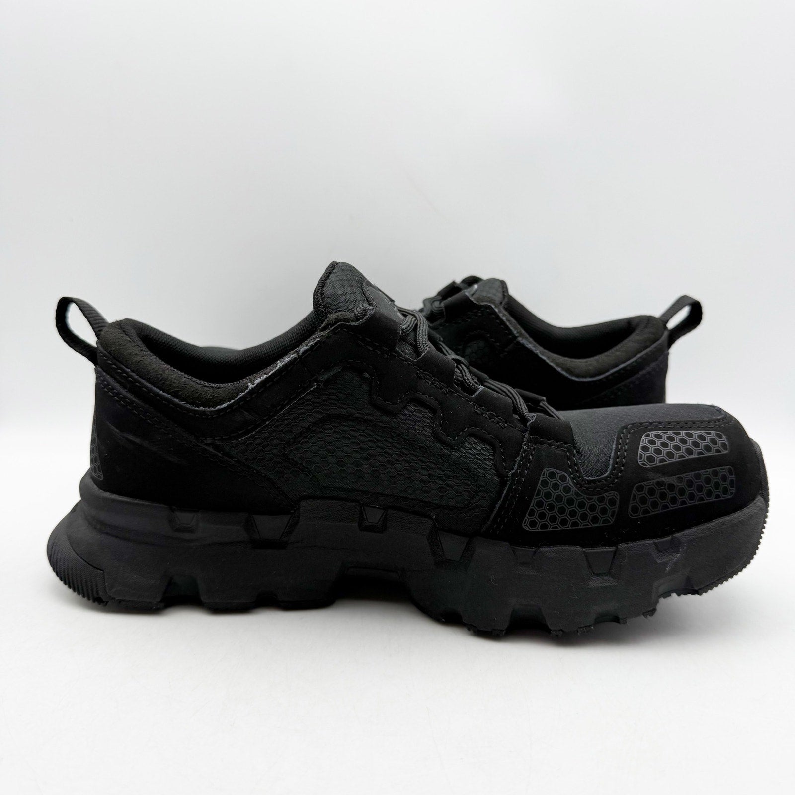 Timberland Pro Womens Powertrain EV CT Work Sneakers US 8.5 M EU 39 Black NIB