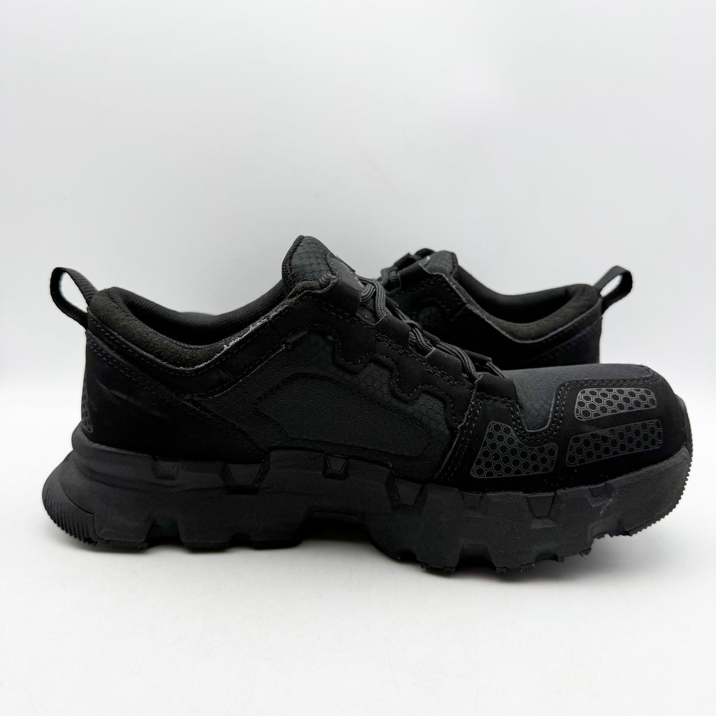 Timberland Pro Womens Powertrain EV CT Work Sneakers Size 8.5 Black Comp Toe NIB