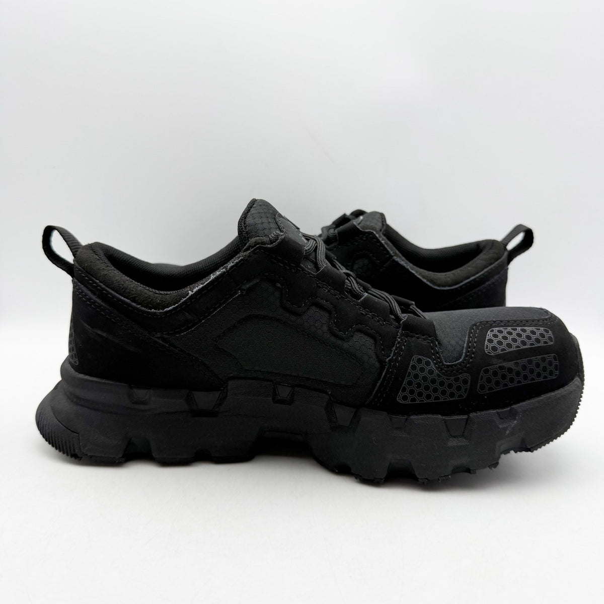 Timberland Pro Womens Powertrain EV CT Work Sneakers Size 8.5 Black Comp Toe NIB