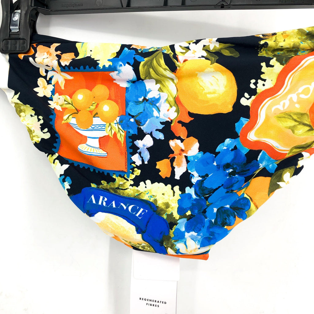 SEAFOLLY Women's Ciao Bella Hipster Swim Bottom Size 2 Blue Floral Printed NWT
