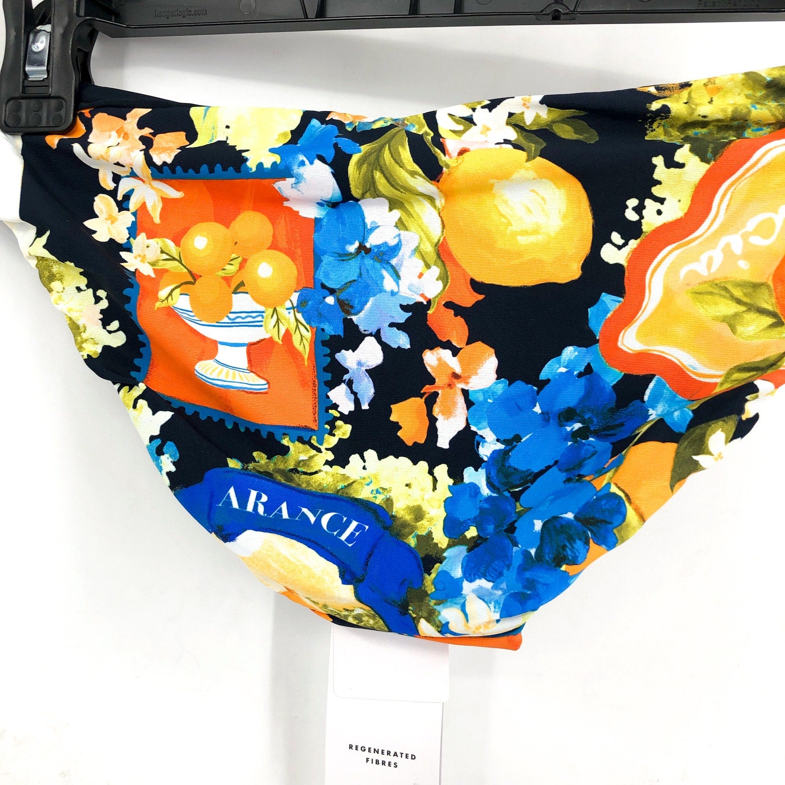 SEAFOLLY Women's Ciao Bella Hipster Swim Bottom Size 2 Blue Floral Printed NWT
