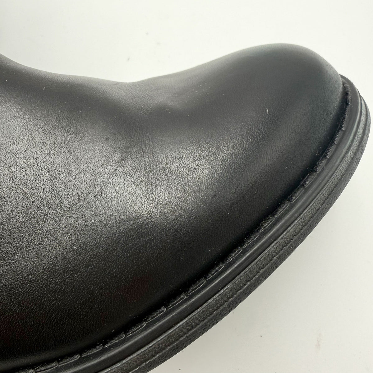 Eric Michael Womens Noelle Motorcycle Boots EU 42 US 11.5-12 Black Leather NWOB
