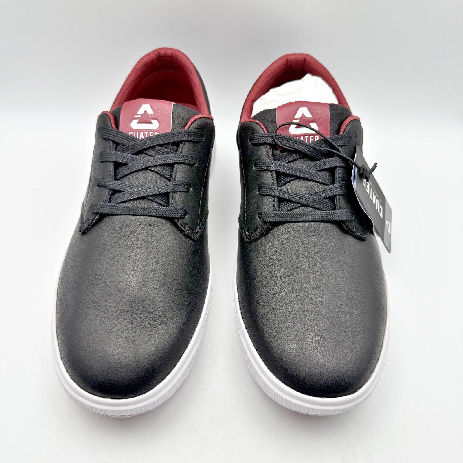 Travis Mathew Mens Wildcard Golf Sneaker US 9.5 EU 42.5 Black Leather