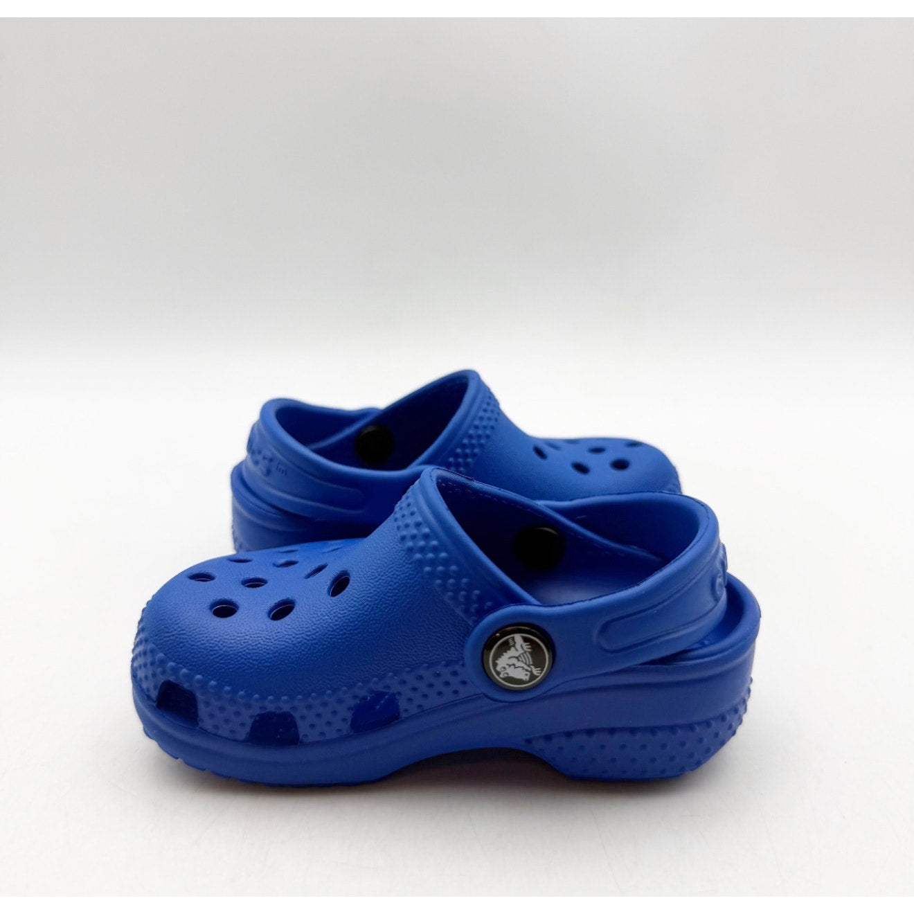 Crocs Baby Boys Classic Littles Clogs C2 C3  Blue NWOB