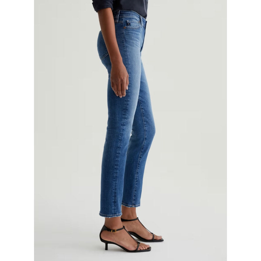 AG ADRIANO GOLDSCHMIED Womens Mari Slim Straight Jean Size 29 US 8 Oceanside NWT