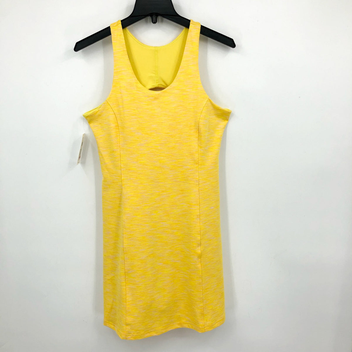 OUTDOOR VOICES Women's Flow Circle Back Dress XL Spring Fling Yellow NWT