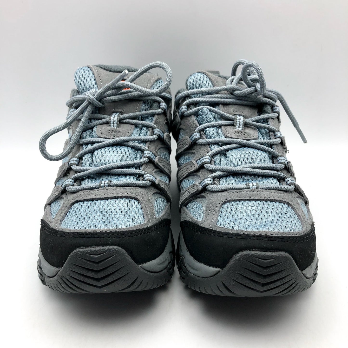 Merrell Womens Moab 3 Hiking Sneaker US 6.5 EU 37 Blue Grey Suede Waterproof NIB