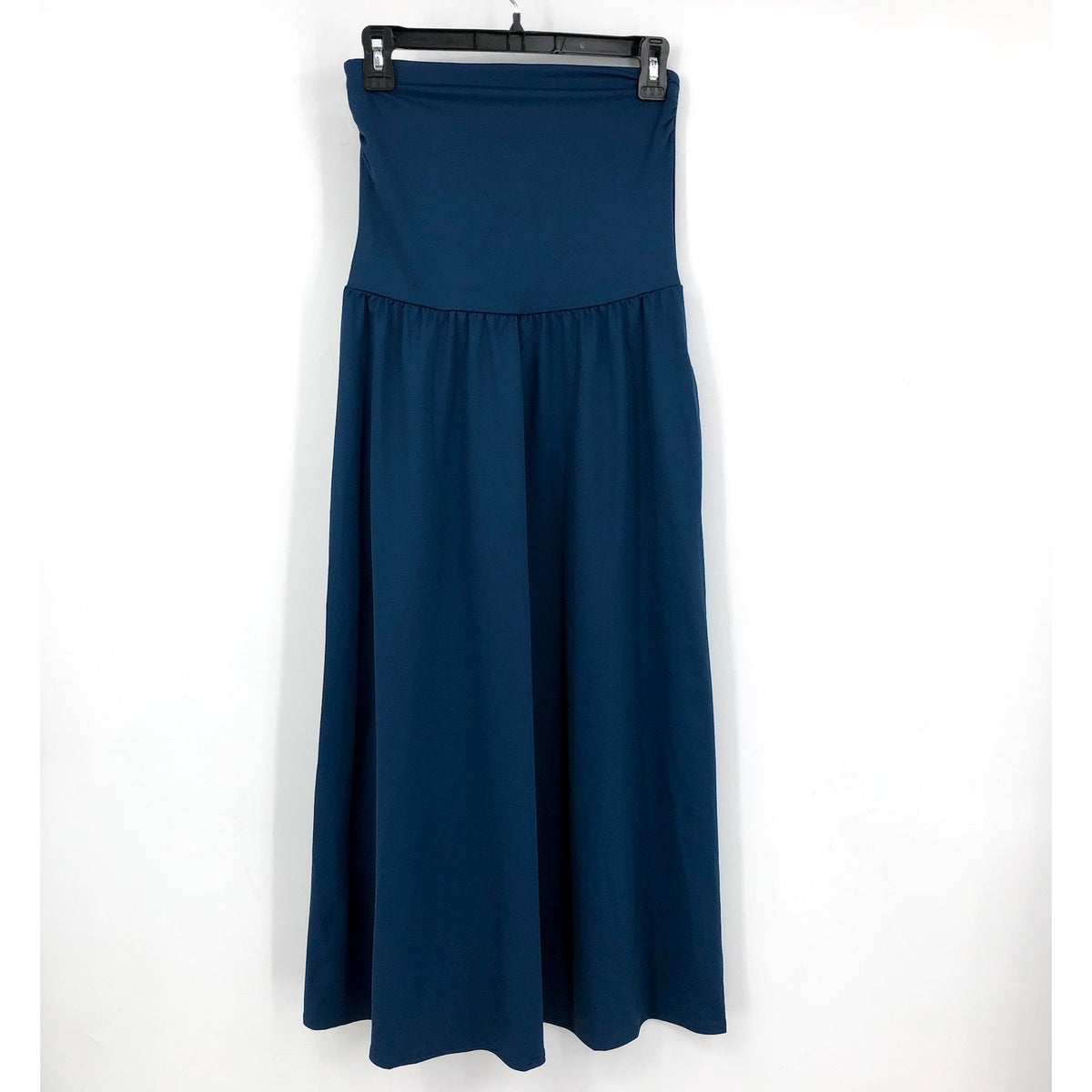 TOMMY BAHAMA Women's Bandeau Dress XS Blue Midnight Sea Strapless NWT
